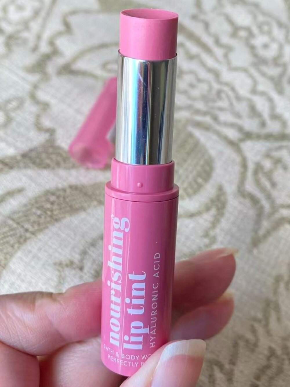 New Bath & Body Works Nourishing Lip Tint Lipstick~Perfectly Pink~Full Size